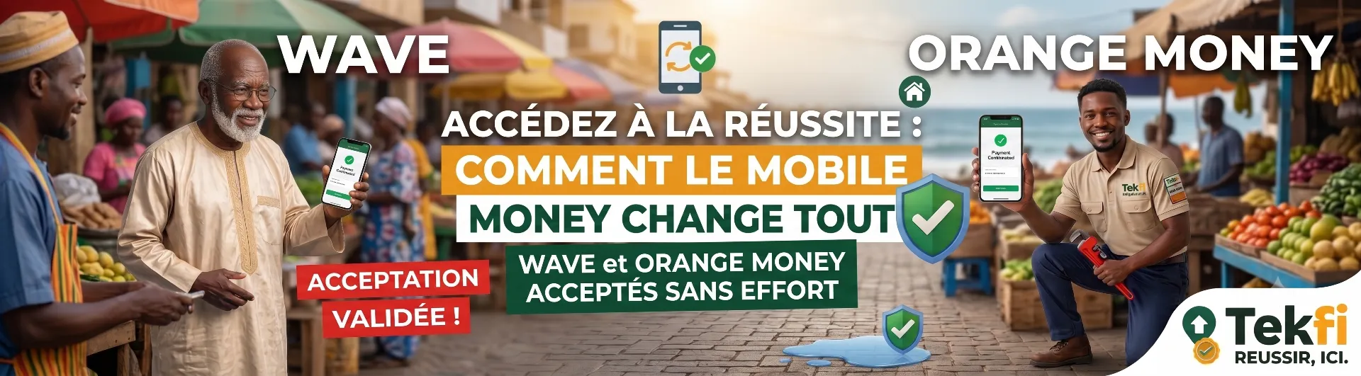 Wave, Orange Money : pourquoi accepter le mobile money change tout